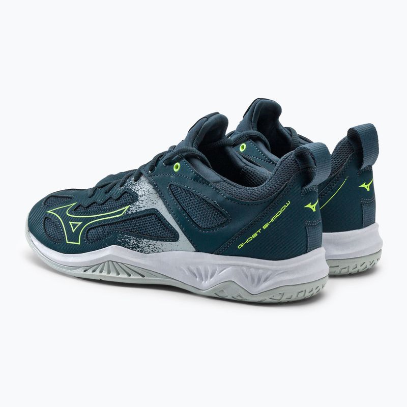 Men's handball shoes Mizuno Ghost Shadow green X1GA218038 3