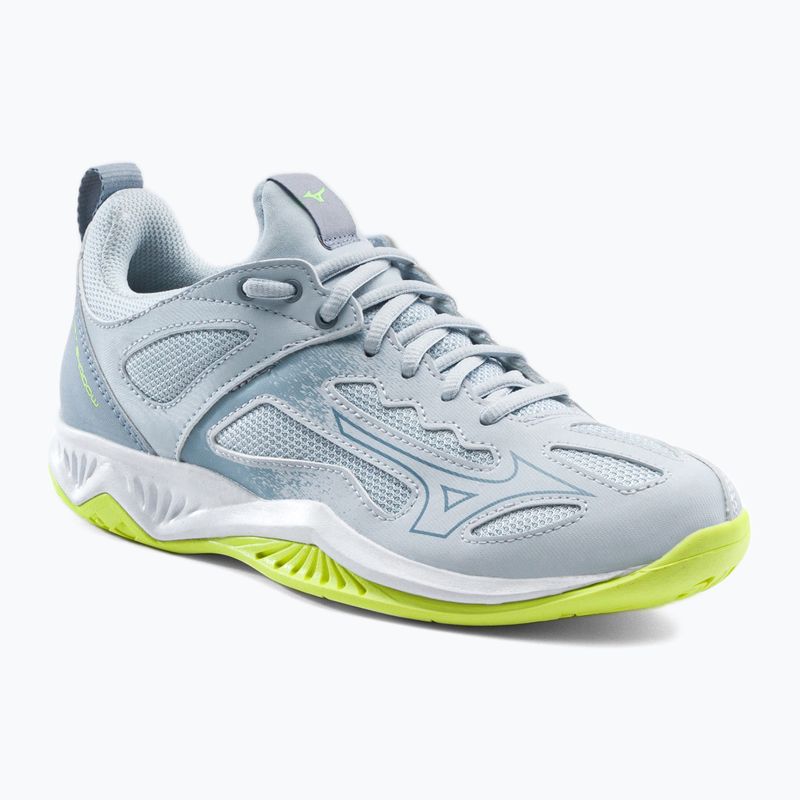 Women's handball shoes Mizuno Ghost Shadow grey X1GB218002_37.0/4.5