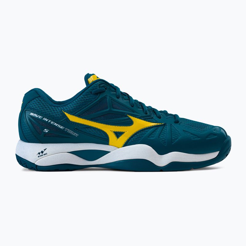 Men's tennis shoes Mizuno Wave Intense Tour 5 AC blue 61GA190030 2