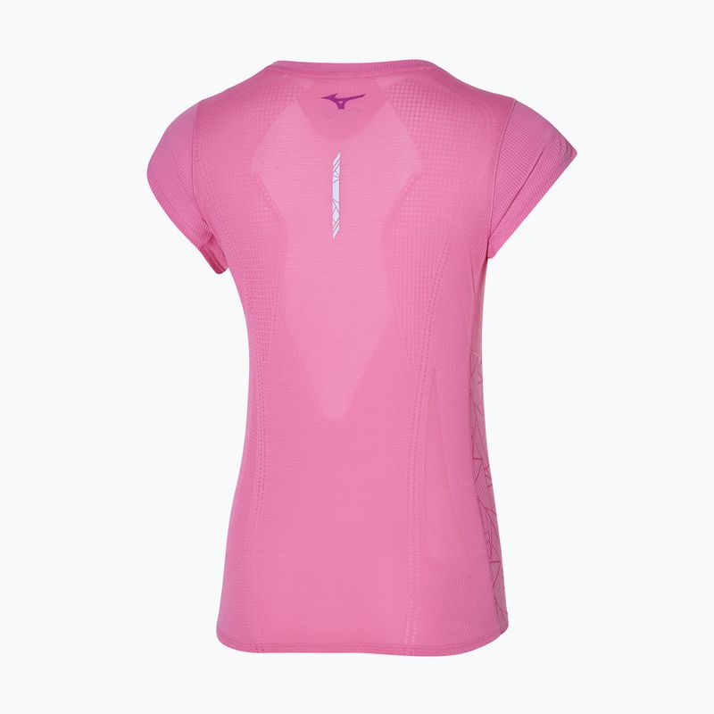 Women's running shirt Mizuno Aero Tee wild orchid 4