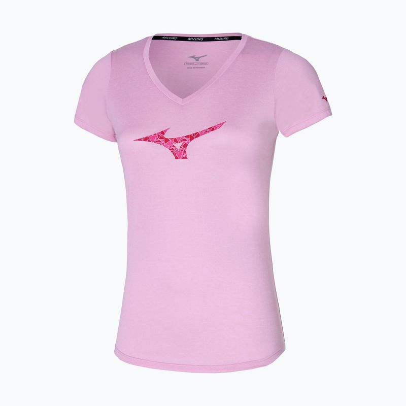 Women's running shirt Mizuno Impulse Core RB Tee pink lavender