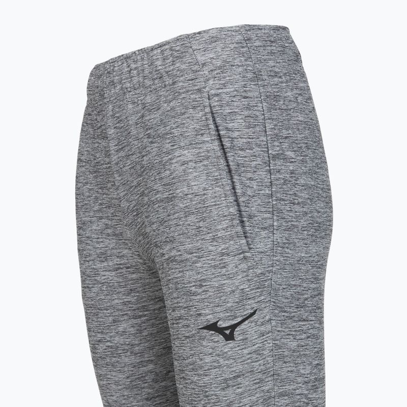 Women's tennis trousers Mizuno Training gray melange 3