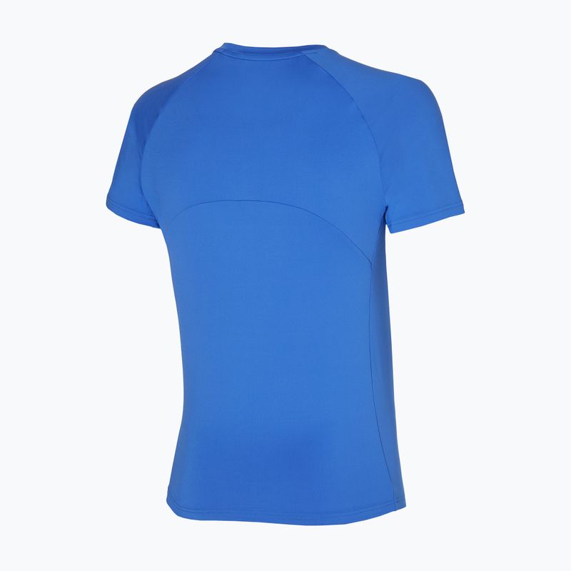 Men's tennis shirt Mizuno Tee blue 62GA150128 2