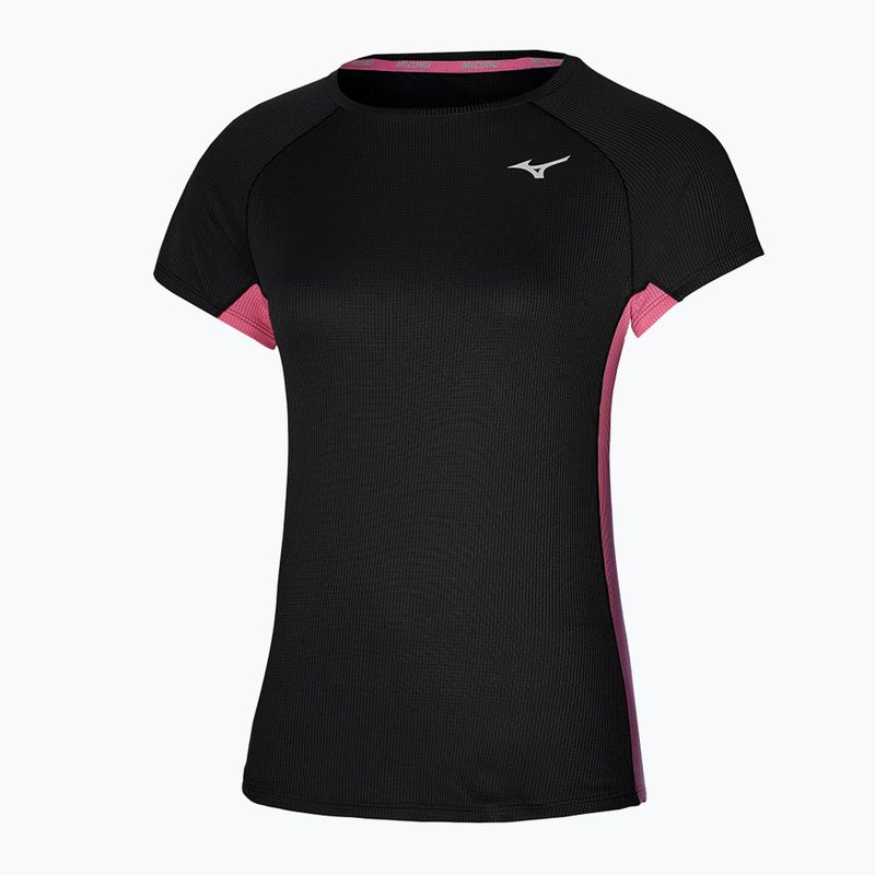 Women's running t-shirt Mizuno DryAeroFlow Tee black