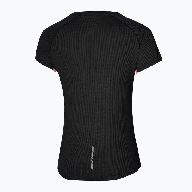 Women's running t-shirt Mizuno DryAeroFlow Tee black 2