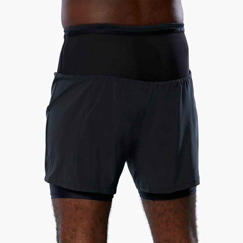 Men's running shorts Mizuno Multi Pocket 7.5 black 4