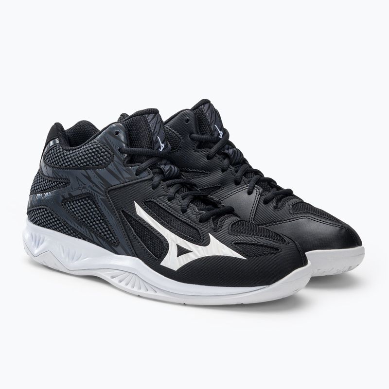 Men's volleyball shoes Mizuno Thunder Blade 3 Mid black V1GA217501 4