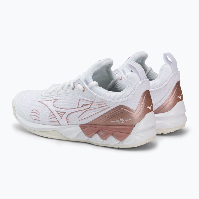 Women's volleyball shoes Mizuno Wave Luminous 2 white V1GC212036 3