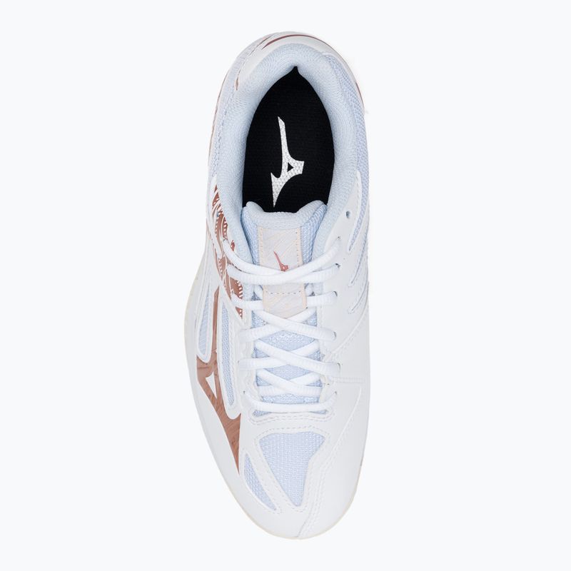 Women's volleyball shoes Mizuno Thunder Blade 3 white V1GC217036 6