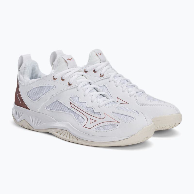 Women's handball shoes Mizuno Ghost Shadow white 4