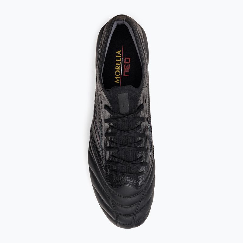 Mizuno Morelia Neo III Beta Elite MD football boots black P1GA229199 6