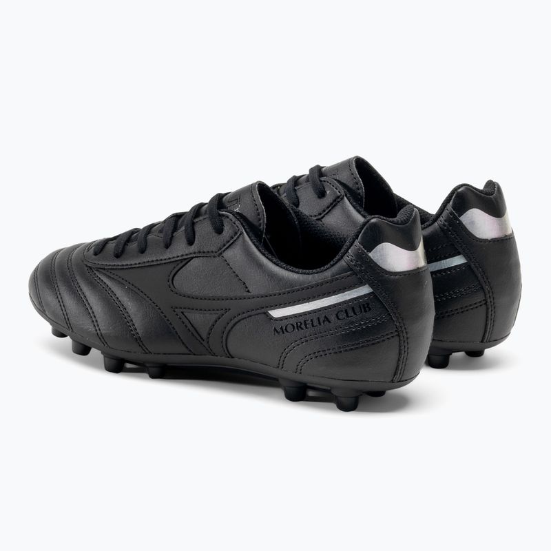 Mizuno Morelia II Club AG children's football boots black P1GB221799 3