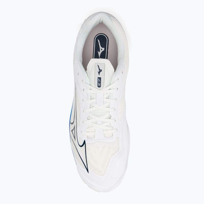 Men's volleyball shoes Mizuno Wave Lightning Z7 undyed white/moonlit ocean/peace blue 7