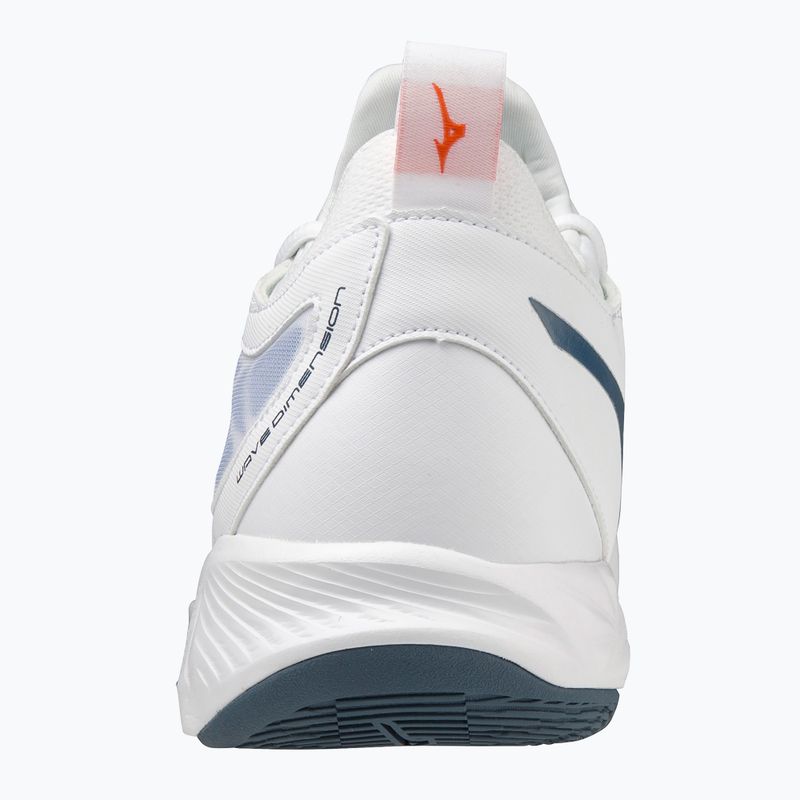 Men's volleyball shoes Mizuno Wave Dimension white V1GA224022 10