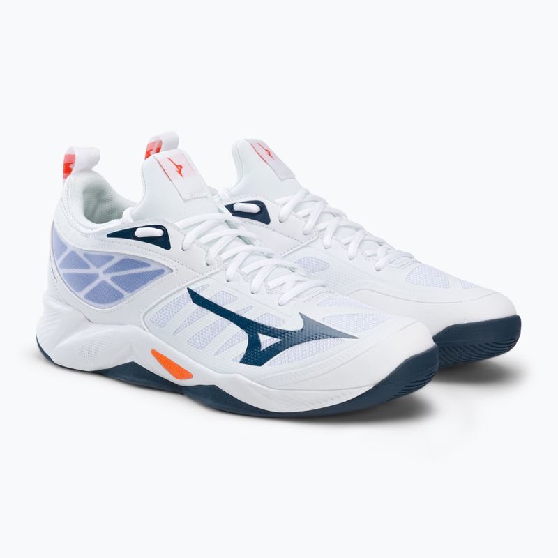 Men's volleyball shoes Mizuno Wave Dimension white V1GA224022 4