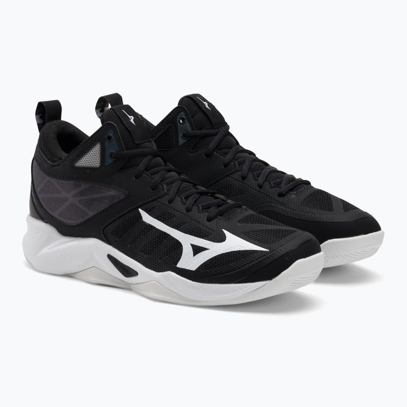 Men's volleyball shoes Mizuno Wave Dimension Mid black V1GA224501 5