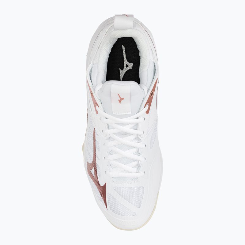 Women's volleyball shoes Mizuno Wave Dimension white V1GC224036 6