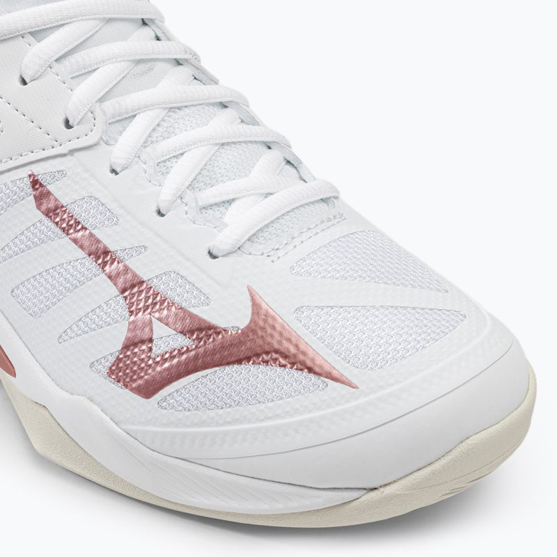 Women's volleyball shoes Mizuno Wave Dimension white V1GC224036 7