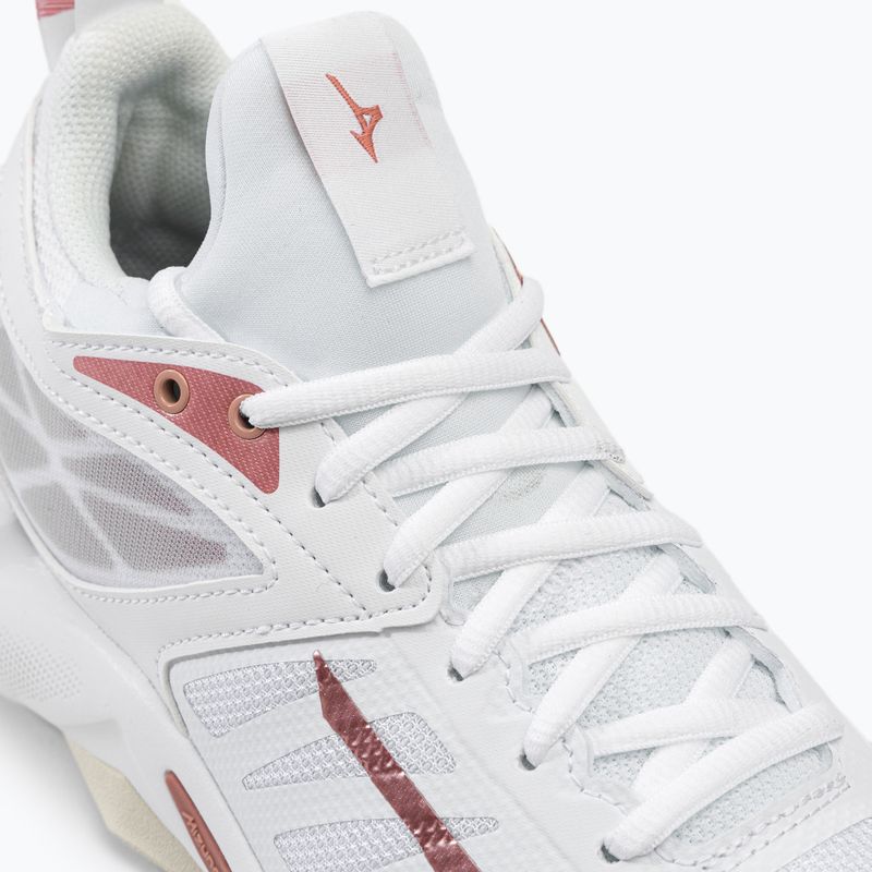 Women's volleyball shoes Mizuno Wave Dimension white V1GC224036 8