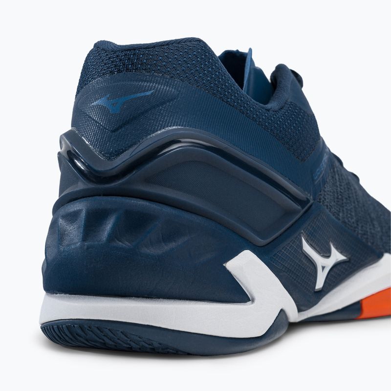 Men's handball shoes Mizuno Wave Stealth Neo navy blue X1GA200021 8