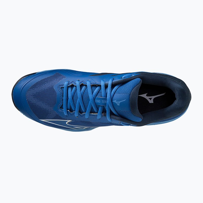Men's tennis shoes Mizuno Wave Exceed Light AC navy blue 61GA221826 13