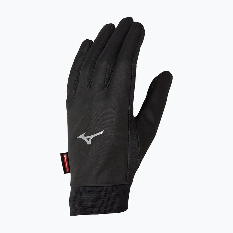 Mizuno Wind Guard running gloves black 2