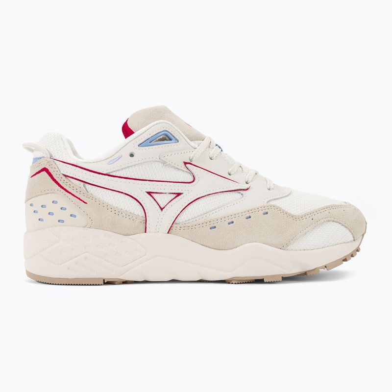 Mizuno Contender swhite/hriskred/pristine shoes 3