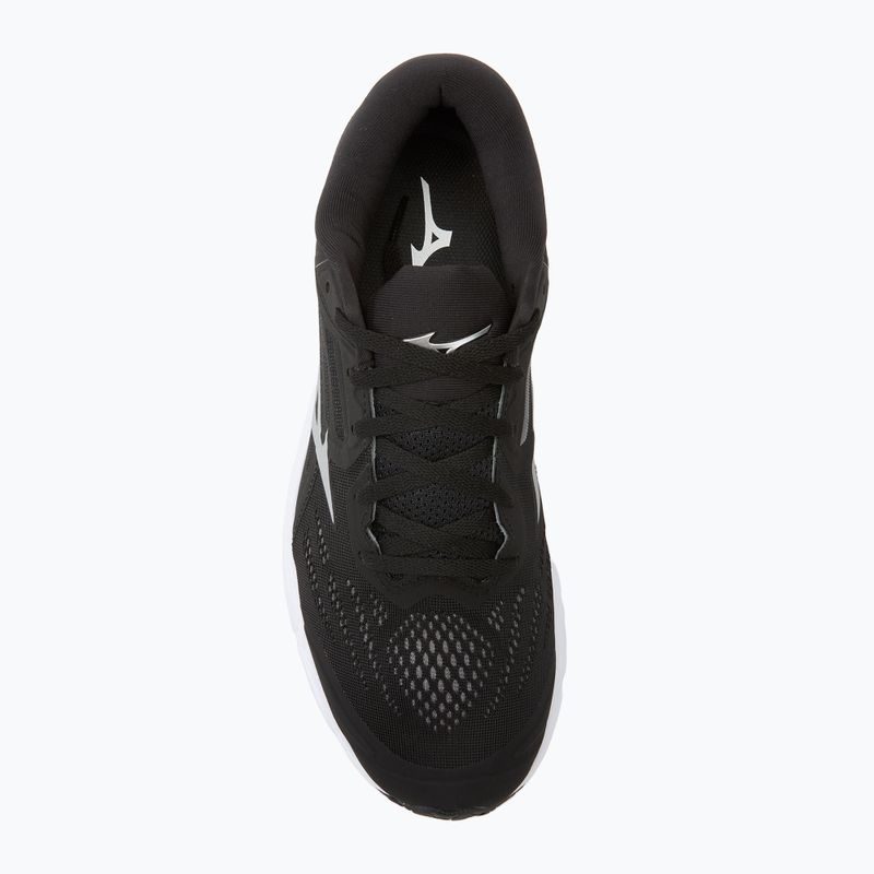 Mizuno Wave Stream 2 running shoe black/silver/oyster mushroom 5