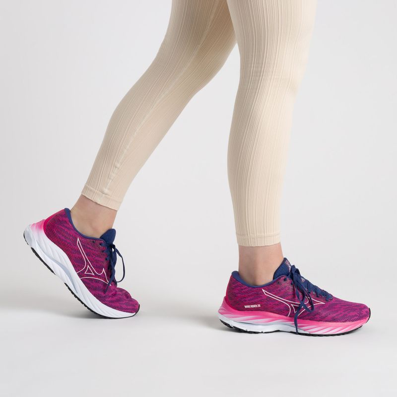 Women's running shoes Mizuno Wave Rider 26 pink J1GD220327 2