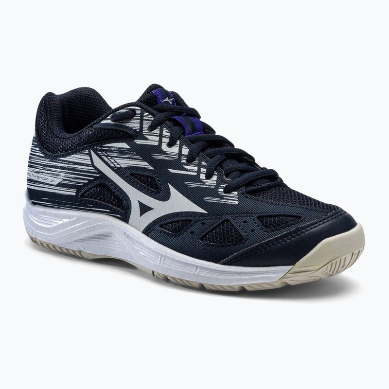 Mizuno Stealth Star C children's handball shoes navy blue X1GC2107K02