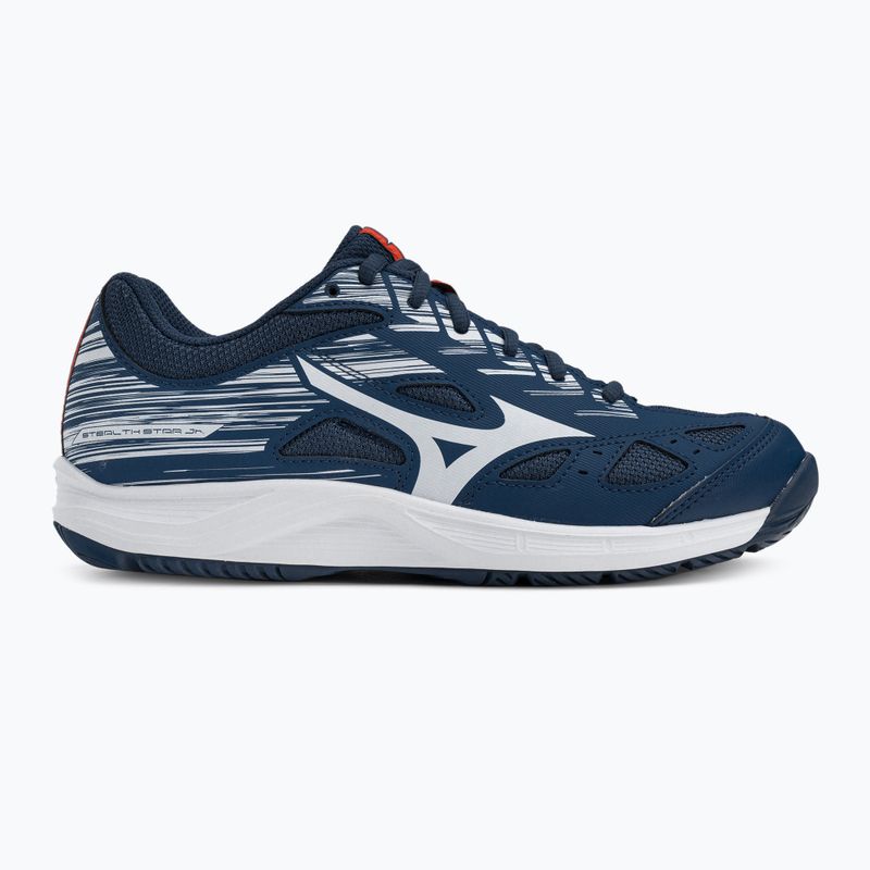 Children's handball shoes Mizuno Stealth Star C blue X1GC2107K21 2