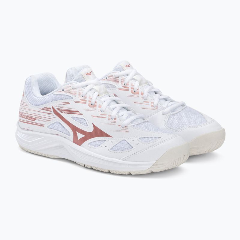 Mizuno Stealth Star C children's handball shoes white X1GC2107K36 4