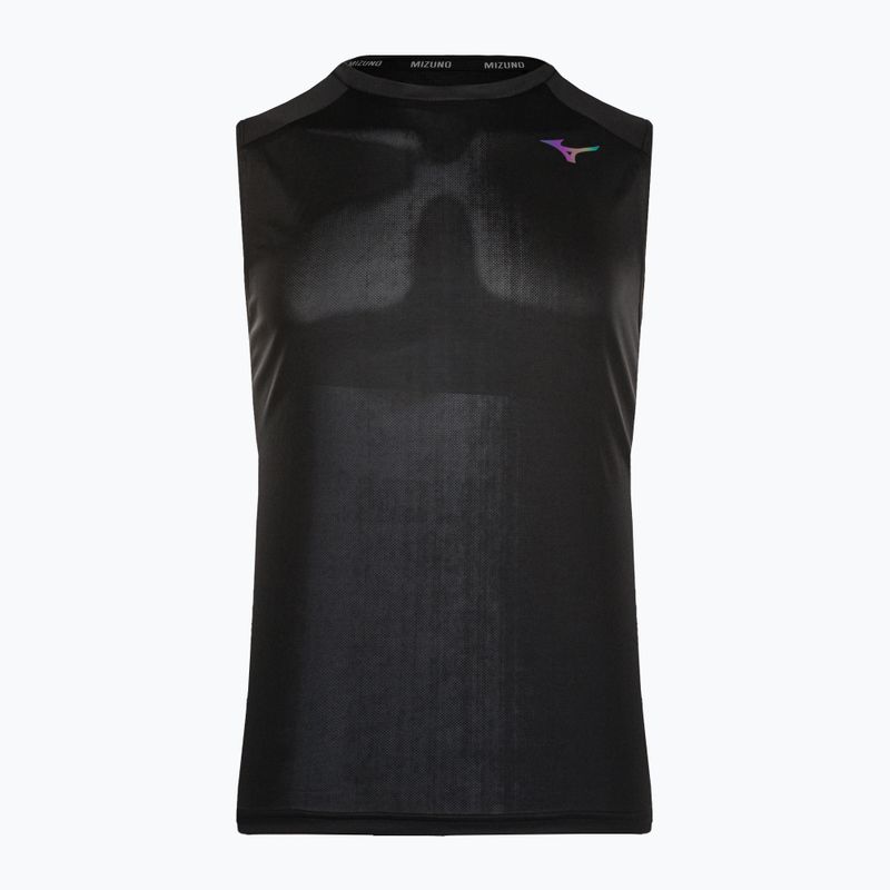 Men's running shirt Mizuno Two Loop 88 Tank black 32GAA00509