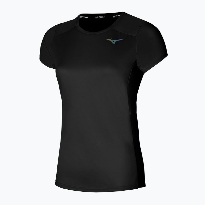 Women's running shirt Mizuno Two Loop 88 Tee black 32GAA20109