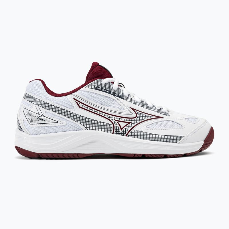 Women's tennis shoes Mizuno Break Shot 4 AC white 61GA232664 2