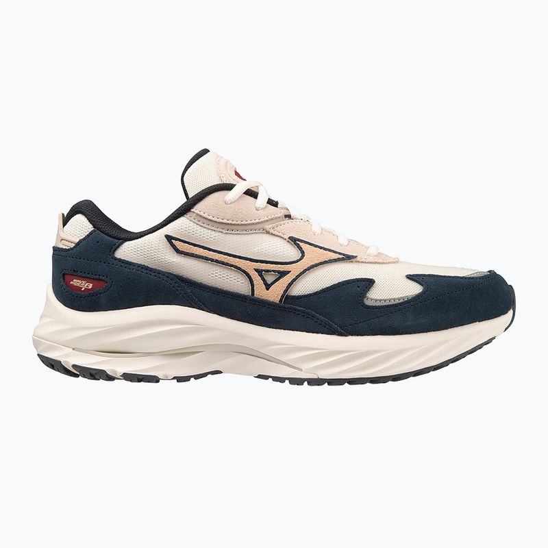 Mizuno Wave Rider Beta swhite/shiftsand/inblue shoes 8