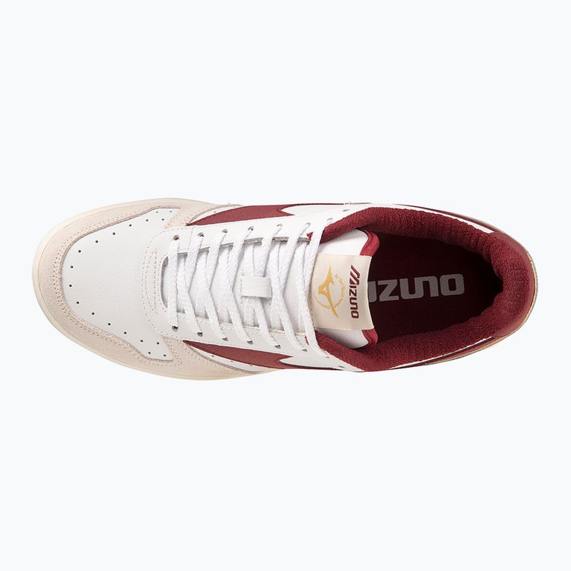 Mizuno City Wind white/cabernet/pristine shoes 9