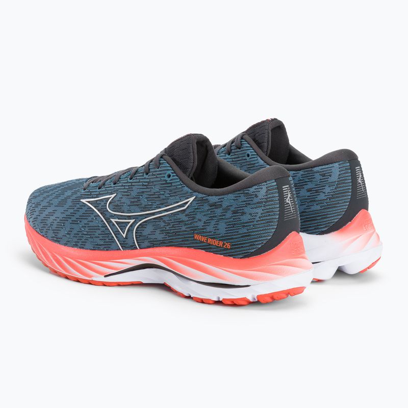Men's running shoes Mizuno Wave Rider 26 Provinc Blue/Nimbus Cloud/Soleil J1GC220351 3