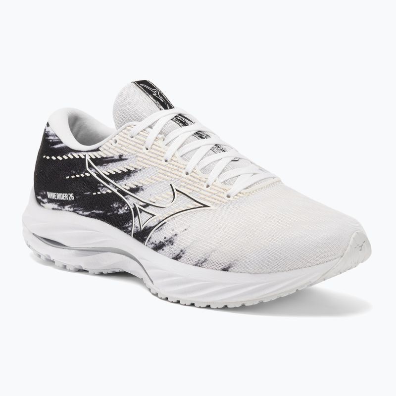 Men's running shoes Mizuno Wave Rider 26 white/white/black