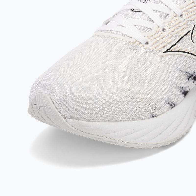 Men's running shoes Mizuno Wave Rider 26 white/white/black 8