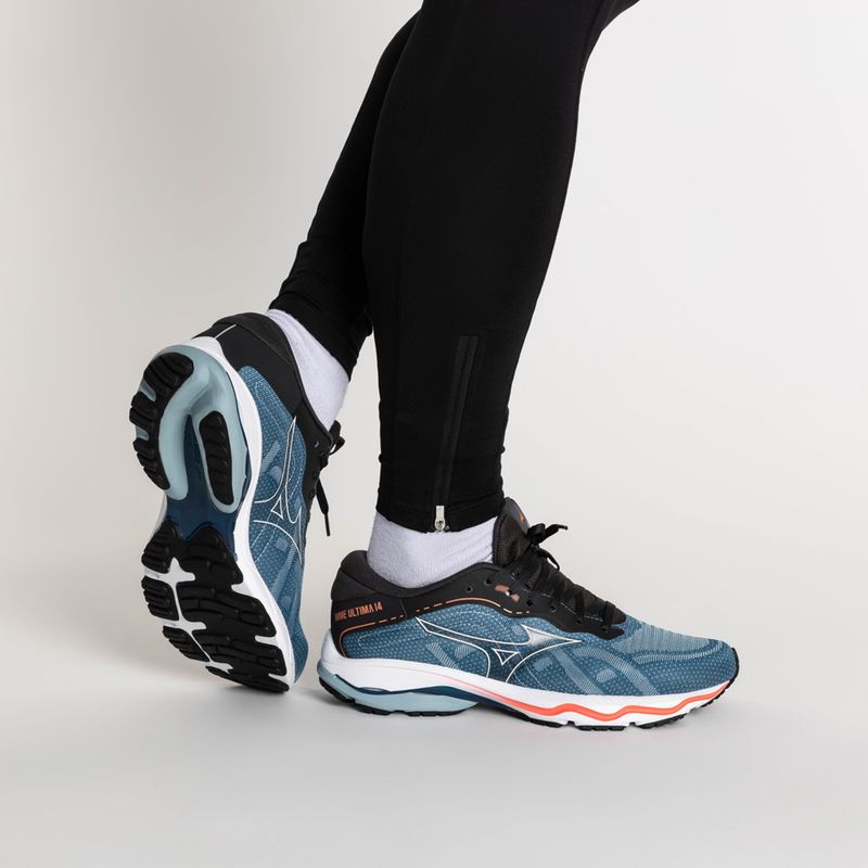 Men's running shoes Mizuno Wave Ultima 14 blue J1GC231801 2