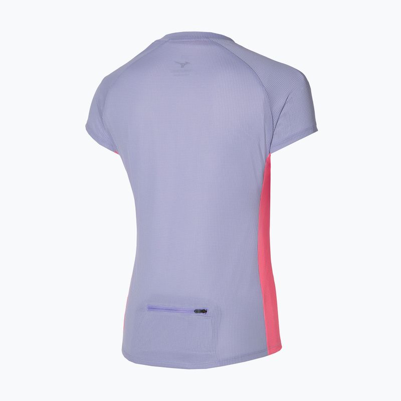 Women's running shirt Mizuno Trail DAF HZ Tee wisteria 2
