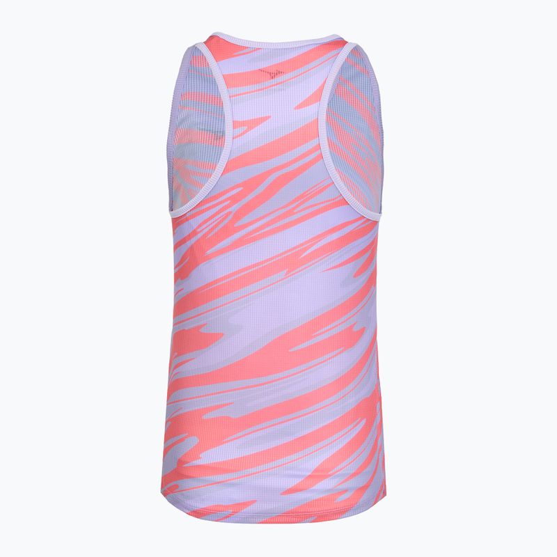Women's running tank top Mizuno DAF Graphic Tank pastel lilac 2