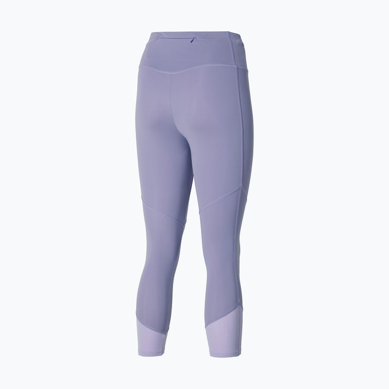 Women's running leggings Mizuno Core 3/4 pastel lilac 2