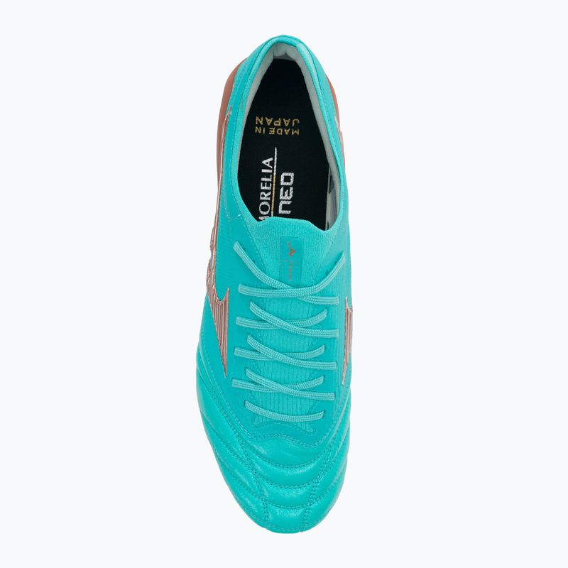 Mizuno Morelia Neo III Beta JP football boots blue P1GA239025 6