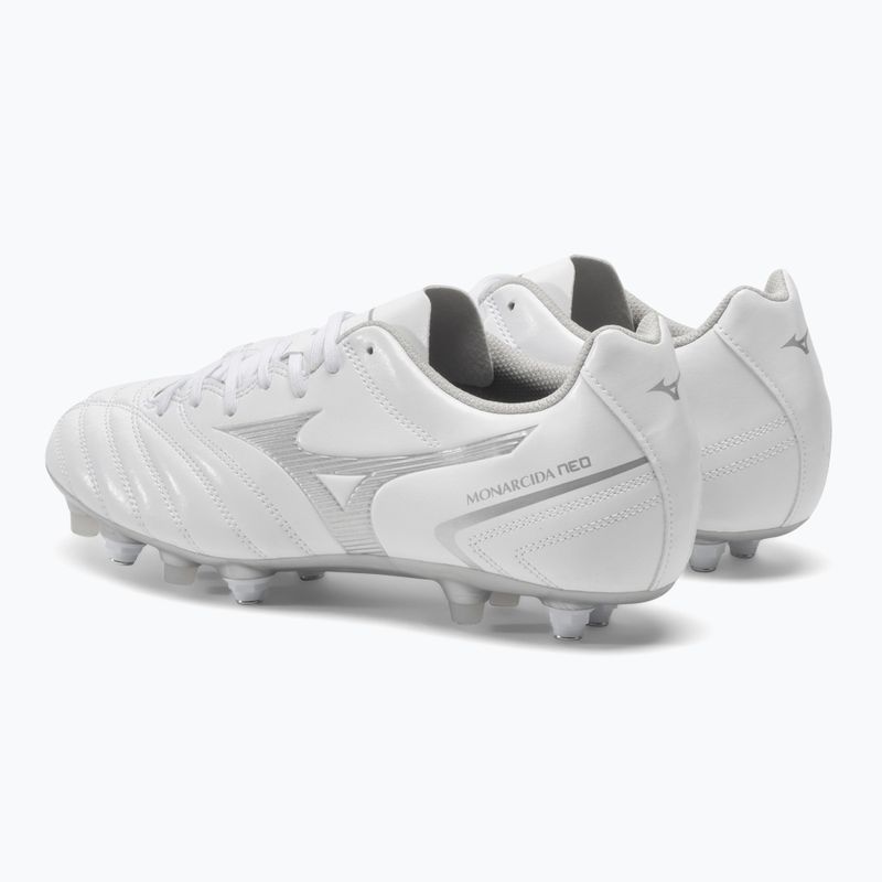 Mizuno Monarcida Neo ll Sel Mix white/hologram men's football boots 3