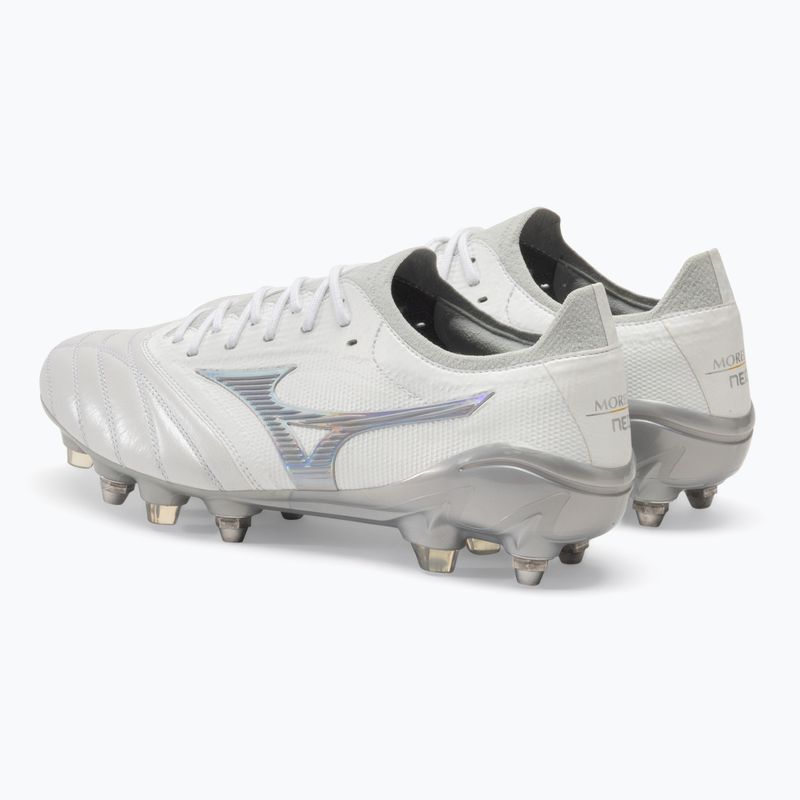 Mizuno Morelia Neo III Beta JMP football boots white/hologram/cool gray 3c 3