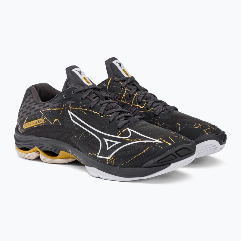 Men's volleyball shoes Mizuno Wave Lightning Z7 black V1GA220041 4
