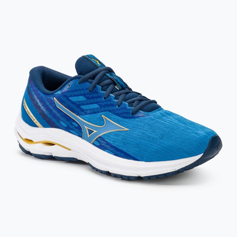 Men's running shoes Mizuno Wave Equate 7 french blue/gold/gold