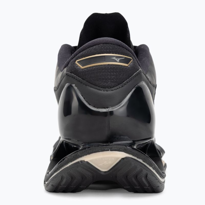 Women's running shoes Mizuno Wave Prophecy 12 black/ge gold 6